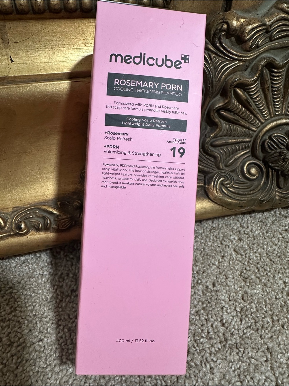 New In Box Medicube Rosemary PDRN Cooling Thickening Shampoo 13.52 oz $31